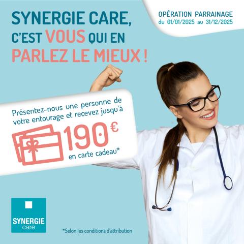 Opération parrainage 2025 - Synergie Care